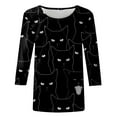 thumbnail image 4 of Sous-vêtements Thermiques Imprimés Mode Décontractée pour Femmes avec Design Manches Trois-Quarts, 4 of 4