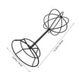 thumbnail image 2 of YSNOOWE Soporte De Sombreros Negro De Metal Para Hogar O Tienda Con Industrial Y Estructura Resistente, 2 of 7