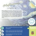 thumbnail image 4 of MasterPieces Starry Night Jigsaw Puzzle 1000 Pieces - Van Gogh Art Puzzle 19.25"x26.75", 4 of 6