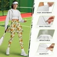thumbnail image 6 of FUIALDOLG Marble Butterfly Athletic Skirt with Leggings Women's Tennis Skirted Leggings with Pockets Pleated Skirts Golf Outfits Picckleball Clothing,Size M, 6 of 7