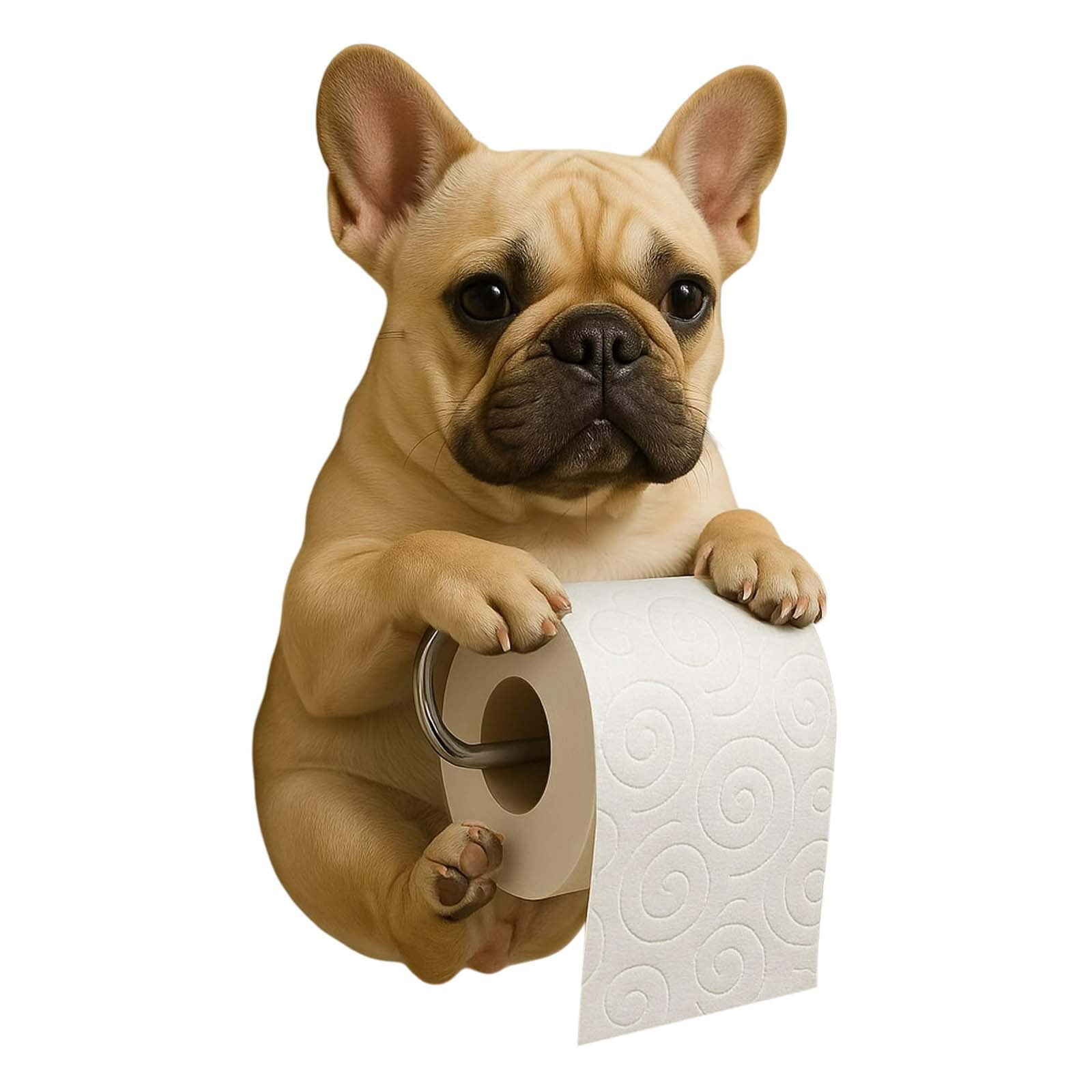Dog Toilet Paper Holder, Pet Paper Dispenser, Convenient Dog Waste Paper Storage, Indoor Pet Accessories for Hygienic
