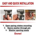 thumbnail image 3 of Resorte y arandela HISELUR para batidora KitchenAid, 3 of 5
