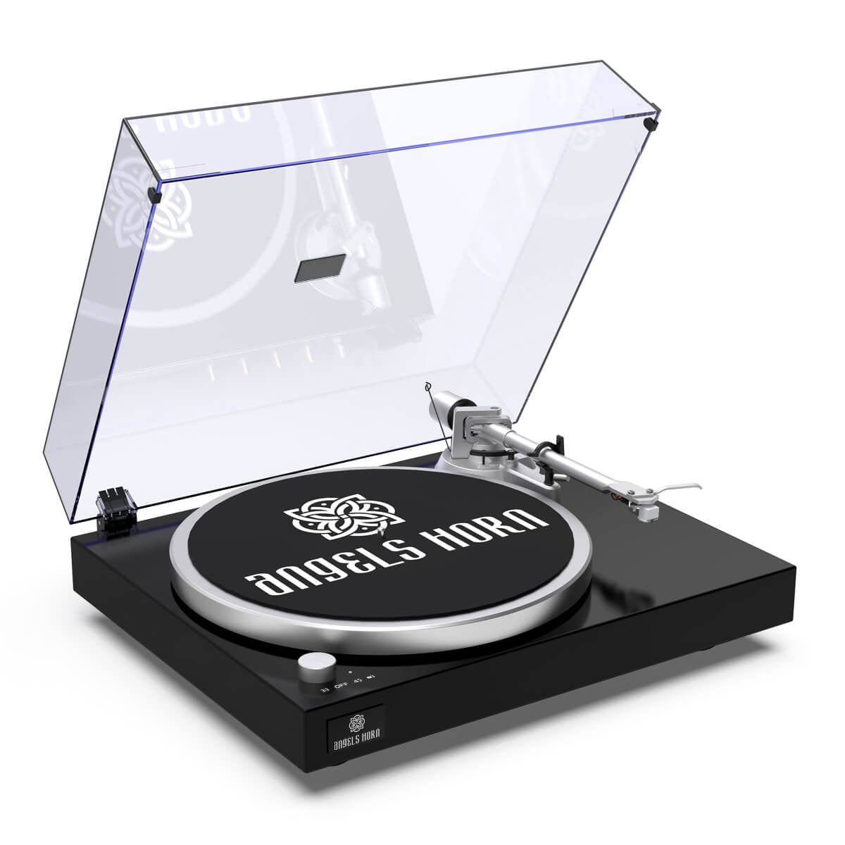 Angels Horn H003BK Bluetooth Turntable, HighFidelity Vinyl Record