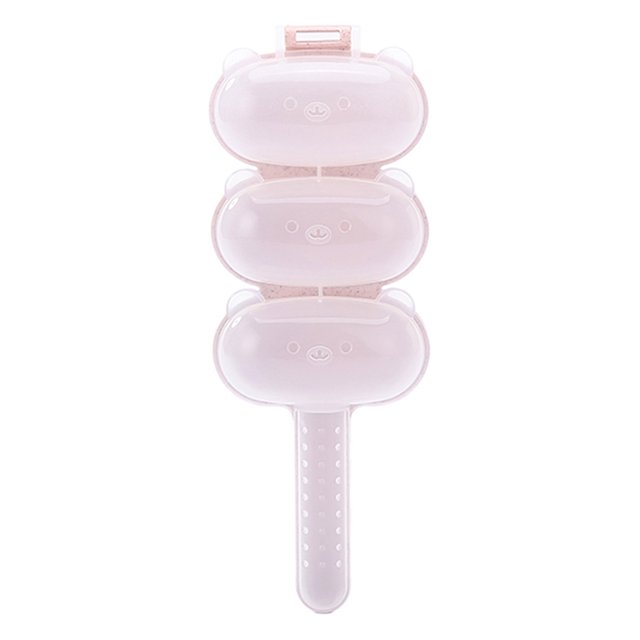 Máquina para hacer bolas de arroz, bolas de sushi, molde, cuchara, utensilios de cocina, juego de herramientas (rosa)