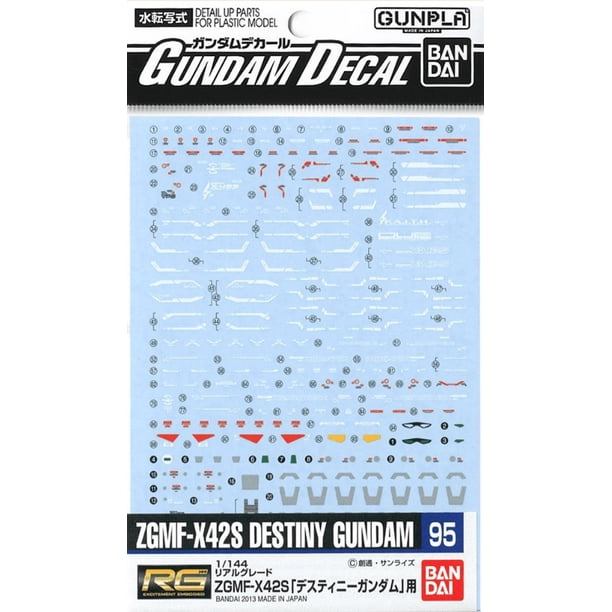 Bandai Hobby Gundam Decal GD-29 - 1/144 Scale HGUC Zeon Water Slide Decal Sheet #2