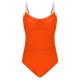 thumbnail image 3 of Traje de Baño de Manga Larga de las Mujeres Color Sólido Sexy Suspender Traje de Baño de una Pieza, Poliéster Bikini, 3 of 6