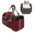 thumbnail image 4 of Bolsa de viaje para gatos transportador de mascotas con correas reflectantes transpirables de PVC de alta elasticidad plegable para exteriores ANGGREK  Otros, 4 of 8