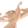 thumbnail image 4 of 4pcs Exquisite Wood Carving Appliques Onlays Door Cabinet Furniture Carving Decal Wood Appliques, 4 of 7