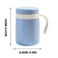 thumbnail image 3 of 420ml Portable Bird's Tremella Handle Braised Beaker Office Breakfast Braised Congee Mini Lunch Box Insulated Cup, 3 of 6