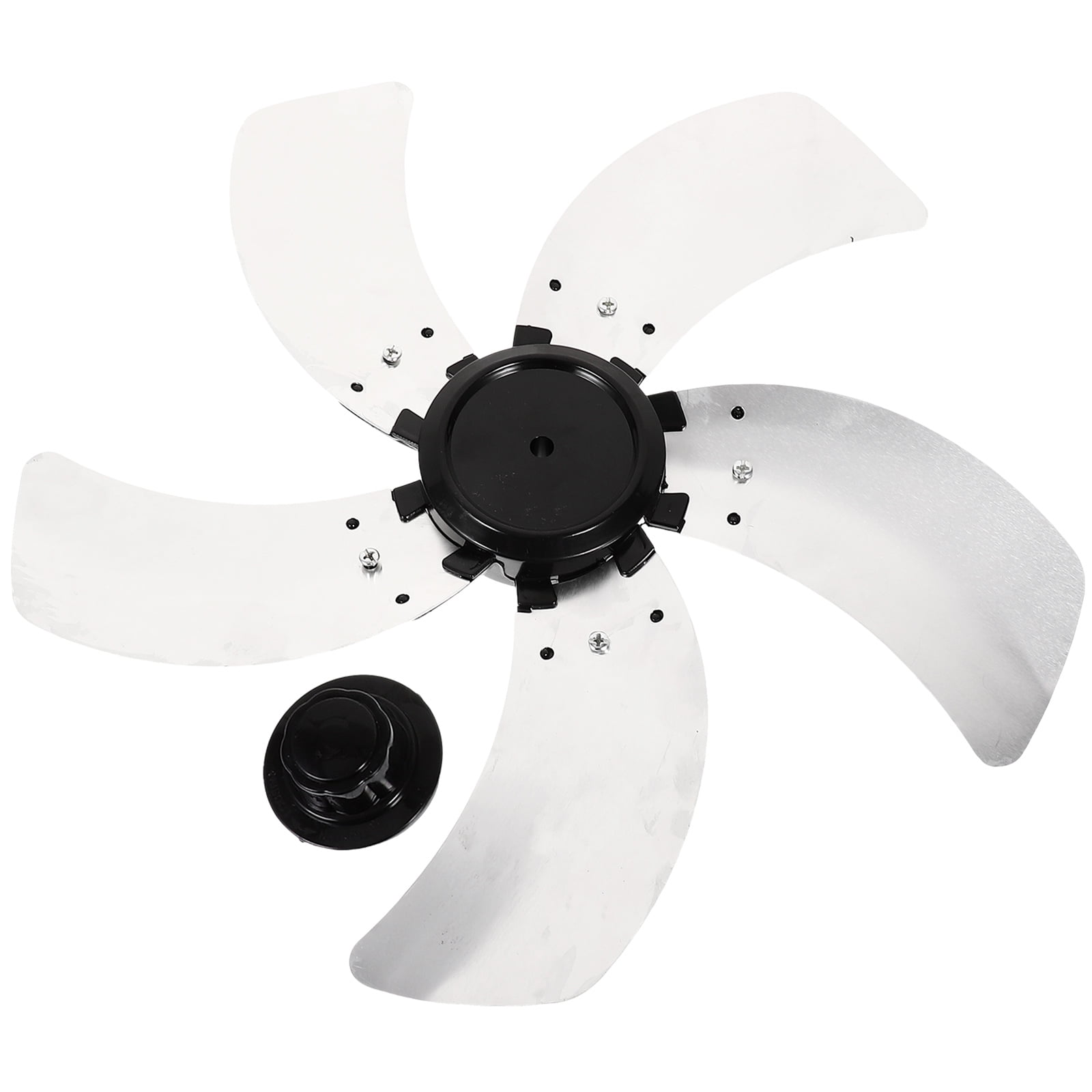 Metal 5 Leaves Fan Blade Indoor Standing Fan Replacement Part Electric