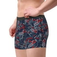 thumbnail image 2 of Yiaed Cool Red Off-Road Vehicle Print Men's Soft Cotton Boxer Shorts Breathable Boxers Underwear Moisture-Wicking Underwear Stretch Boxer Briefs for Man-XX-Large, 2 of 5