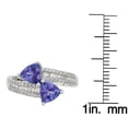 thumbnail image 4 of Gin & Grace 10KT WG Tanzanite and diamond accent Ring, 4 of 6
