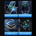 thumbnail image 3 of TIANLAIMEI Universal Wireless Car Charger 15W Fast Charging Air Vent Car Phone Holder Auto-Clamping Charger Mount Compatible with iPhone Samsung and Other Cellphone, 3 of 9