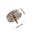 thumbnail image 6 of Clearance! Denhf 8Pcs Furniture Pads Pads Diameter Screw, Chair Pads with Thick Are Ideal Chair Leg Protectors, Easy to Assemble with Screws, 6 of 7