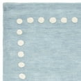 thumbnail image 5 of Safavieh  Handmade Kids Armanda Wool Rug Blue/Ivory 5'  x  5' 5' Square Indoor,Handmade Kids Room,Bedroom,Dining Room Square, 5 of 7