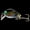 2PC COLOR1, variant on 2PC Fishing Lures Jigs Micro Minnow Fat Imitation Fake Fish Bait 3D Printed Small Lightweight