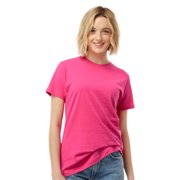 Next Level Women’s Cotton T-Shirt, Wholesale T-Shirts 100% Ring-Spun Cotton Short Sleeve Crewneck Tees, Mix Tee Shirt (Dark+Bright Color 6 Pack, M)