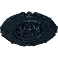 thumbnail image 3 of Ekena Millwork 16 1/2"OD x 2 3/8"P Southampton Ceiling Medallion, Hand-Painted Midnight Dream, 3 of 6