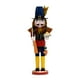 thumbnail image 1 of Figura decorativa de cascanueces de madera, decoración artesanal, estatua de mesa, decoración navideña para estantes, fiestas, festivales, salas de, 1 of 9