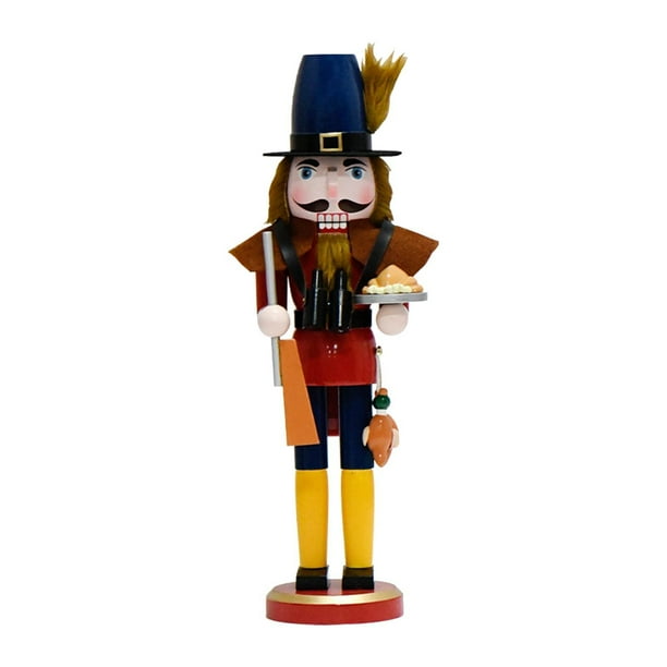 Adorno de cascanueces de madera Strade Fareast Limited Decoración navideña figura de mesa