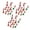 30 piece set, variant on Reindeer Snowman Santa Keychain Christmas Party Accessory Home Decoration Charm