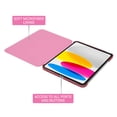 thumbnail image 6 of Body Glove Tablet Folio Case for iPad (A16) / iPad (10th generation) - Bright Pink, 6 of 9