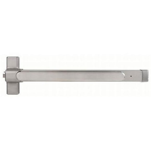 K2 QED111-626 Stanley Matériel Commercial Dispositifs de Sortie de Porte à Jante de 3 Pieds, Chrome Satiné