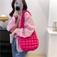thumbnail image 5 of Bolsa De Hombro Bolso de hombro para mujer Bolso de mensajero en la nube Bolsos sólidos informales plisados ​​(Rosa roja) Tmvgtek Para Estrenar, 5 of 5