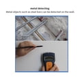 thumbnail image 4 of Buscador de cables St79, Buscador de profundidad de cables de pared, Detector de metales digital, Escáner de pared portátil Hy, 4 of 5