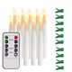 thumbnail image 1 of Para Árbol De Navidad, Luces Led Para Ventana, Velas Cónicas, Decoración Con Clip, Candelita Larga Parpadeante Con Control Remoto Y Clip Para Festival De Ventana De Fiesta En El Árbol 10 Velas Speravity HA013419-00, 1 of 6