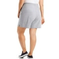 thumbnail image 3 of JMS by Hanes Women's Plus Size Athleisure Jersey Pocket Short, 3 of 5