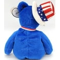 thumbnail image 5 of Ty Beanie Babies Sam the Bear Blue Patriotic Plush 2003, 5 of 7