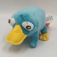 thumbnail image 4 of Muñecos de peluche de animales de peluche de Anime para niños y niñas, muñecos de pato simulados, azul, The Platypus, 28CM, regalos de Navidad y cumpleaños, 4 of 4