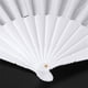 thumbnail image 5 of 3X Ventilador de Mano Plegable de Plastico Y Tela para Senoras Y Hombres Blanco, 5 of 9