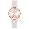 thumbnail image 1 of Reloj de cuarzo para mujer, relojes para mujer, estilo de moda, reloj de pulsera de cuarzo analógico de cuero, reloj de cuarzo para mujer., 1 of 3