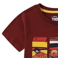 thumbnail image 6 of Disney Cars Lightning McQueen Short Sleeve T-Shirt (Boys), 2 Pack, Sizes 2T-7, 6 of 8