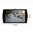 4inch Dash Cam Single Lens Highdefinition 1080P Night Vision Driving