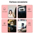 thumbnail image 2 of Labymos Car Vanity Mirror With LED Light Co-Pilot Sun Visor Makeup Light Mirror Tri-Color Light, 2 of 8