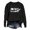 A1-Black546, variant on XIAOCHA Womens Hockey Grandma Sport Letter Crew Neck Sweatshirt Ice Hockey Fan Oversized Pullover Top