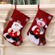 thumbnail image 4 of Large Stockings Santa Elk Fabric Gift Socks Christmas Lovely Bag for Children Fireplace Tree Christmas Decoration, 4 of 4