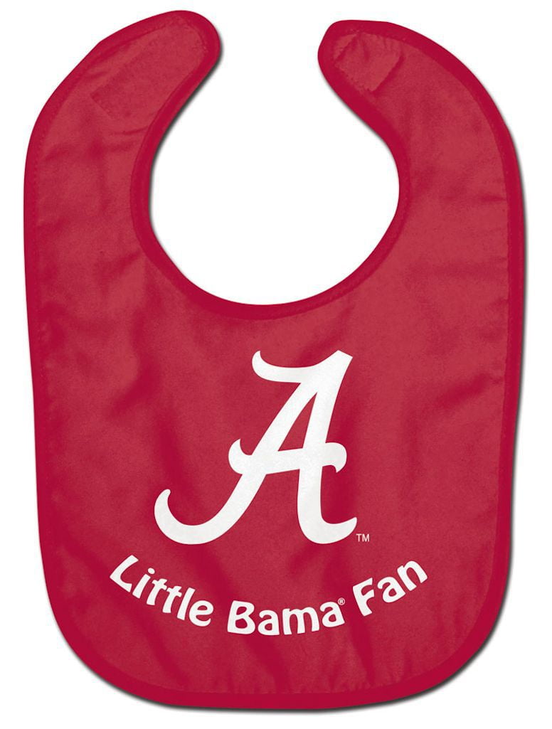 Alabama Crimson Tide Baby Bib All Pro Little Fan by Wincraft, Inc.