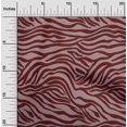 thumbnail image 1 of oneOone Viscose Chiffon Maroon Fabric Skins Animal Sewing Fabric By The Yard Printed Diy Clothing Sewing Supplies 42 Inch Wide, 1 of 4