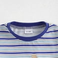 thumbnail image 4 of Toddler Boys Girls Sleepwear Set Truck Crew Neck Tee Shorts 12-15 M 12-18 M 18-24 M Breathable Cotton Elastic Waist Beach Vacation Cute Design (2-3 Years,Blue), 4 of 6