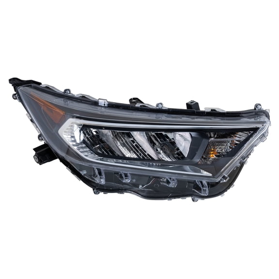 Headlight Compatible with 2019-2021 Toyota RAV4 Right Passenger LED With bulb(s)