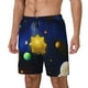 thumbnail image 1 of Fotbe Solar System Traje de Baño para Hombre – Shorts de Natación de Secado Rápido con Forro y Bolsillos-Small, 1 of 6