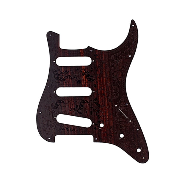 Naiovety Golpeador de guitarra Piezas de instrumentos de cuerda Reemplazo de tablero de guitarras eléctricas Accesorios modificados Parte de guitarras Accesorios para instrumentos musicales Naiovety OD023568-00
