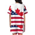 Xecao USA Canada Flag print Swimsuit for women, Summerready, sporty