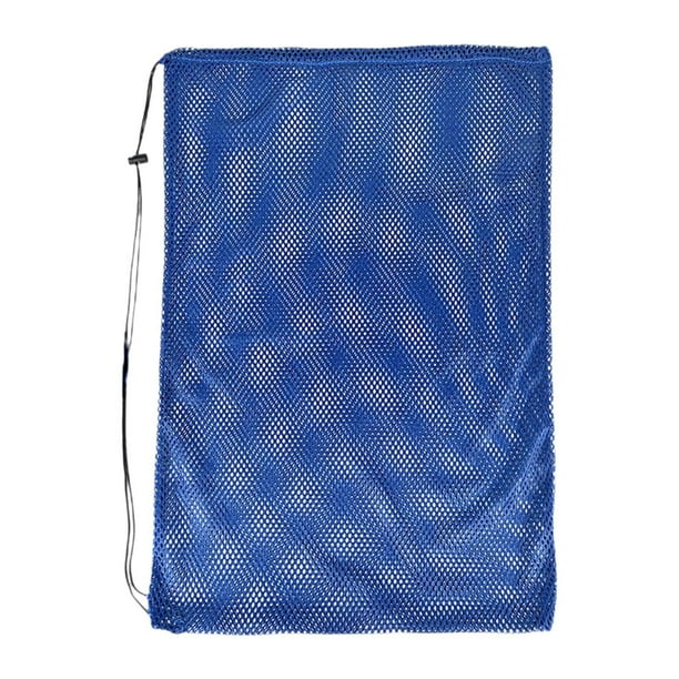 Bolsa de equipo de natación mochila playa Mochila de nylon elegante y elegante mochila de malla de malla para para el gimnasio de natación azul