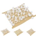 thumbnail image 2 of Coofit 16.4ft Pearl String Fashion Multifunctional Pearl Bead Chain Wedding Headpiece, 2 of 5