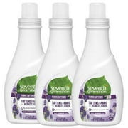 Natural Fabric Softener, Lavender Scent, Softens Fabric & Reduces Static, Plant Derived, Made With Essential Oils, Beautiful Aroma, Pack of 3, 32 Fl OZ Per Pack
